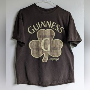 Vintage Guinness Three-Leaf Clover T-shirt, Medium